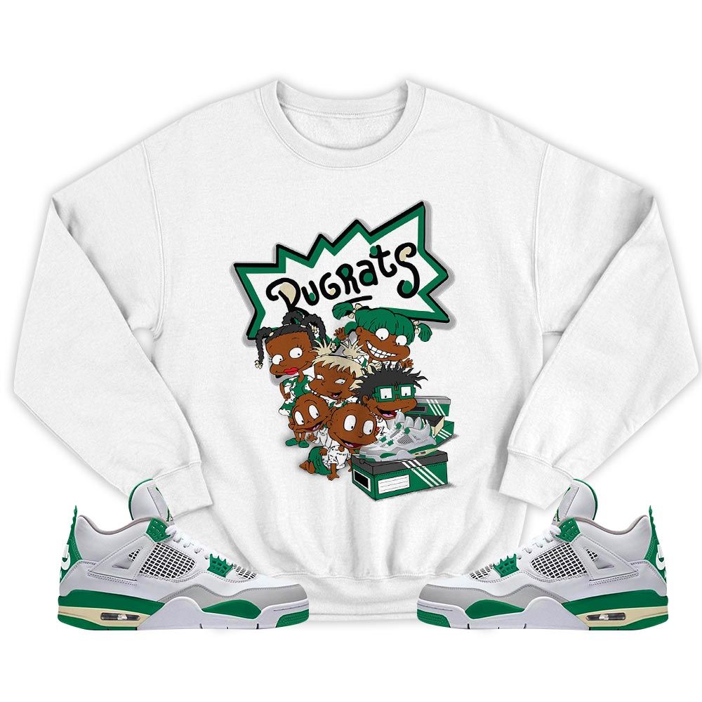 Rugrats Kids Sneaker Shirt Match Retro Pine Green 4s, Jordan 4 Pine Green MKO T-Shirt Rugrats Kids Sneaker Shirt Match Retro Pine Green 4s, Jordan 4 Pine Green MKO T-Shirt