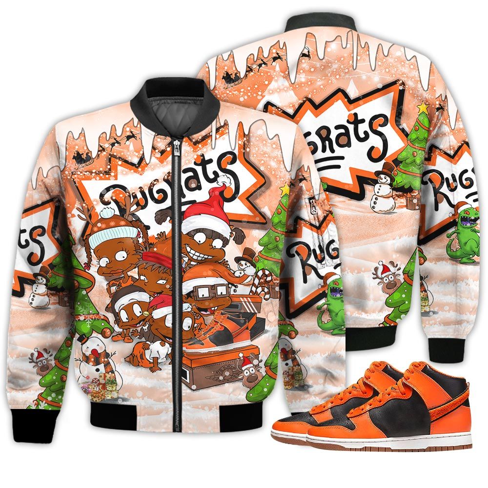 Rugrats Kids Xmas Sneaker Shirt Match Dunk Black Orange, Dunk High Gs Safety Orange Hoodie Sweatshirt Tee All Over Print MKO Shirt Rugrats Kids Xmas Sneaker Shirt Match Dunk Black Orange, Dunk High Gs Safety Orange Hoodie Sweatshirt Tee All Over Print MKO Shirt