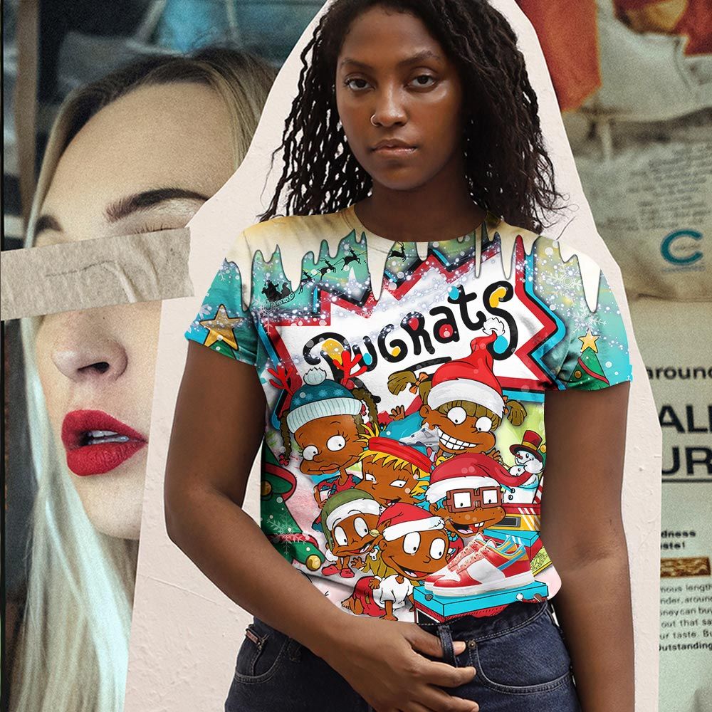 Rugrats Kids Xmas Sneaker Shirt Match Fruity Pebbles Shoes, Dunk Low Fruity Pebbles Hoodie Sweatshirt Tee All Over Print MKO Shirt Rugrats Kids Xmas Sneaker Shirt Match Fruity Pebbles Shoes, Dunk Low Fruity Pebbles Hoodie Sweatshirt Tee All Over Print MKO Shirt