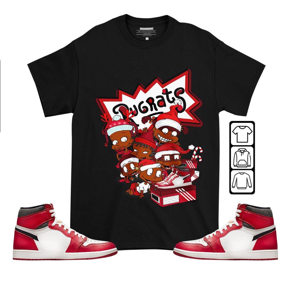 Rugrats Kids Xmas Sneaker Shirt Match High OG Chicago 1s, Jordan 1 Lost Found Chicago MKO T-Shirt Rugrats Kids Xmas Sneaker Shirt Match High OG Chicago 1s, Jordan 1 Lost Found Chicago MKO T-Shirt