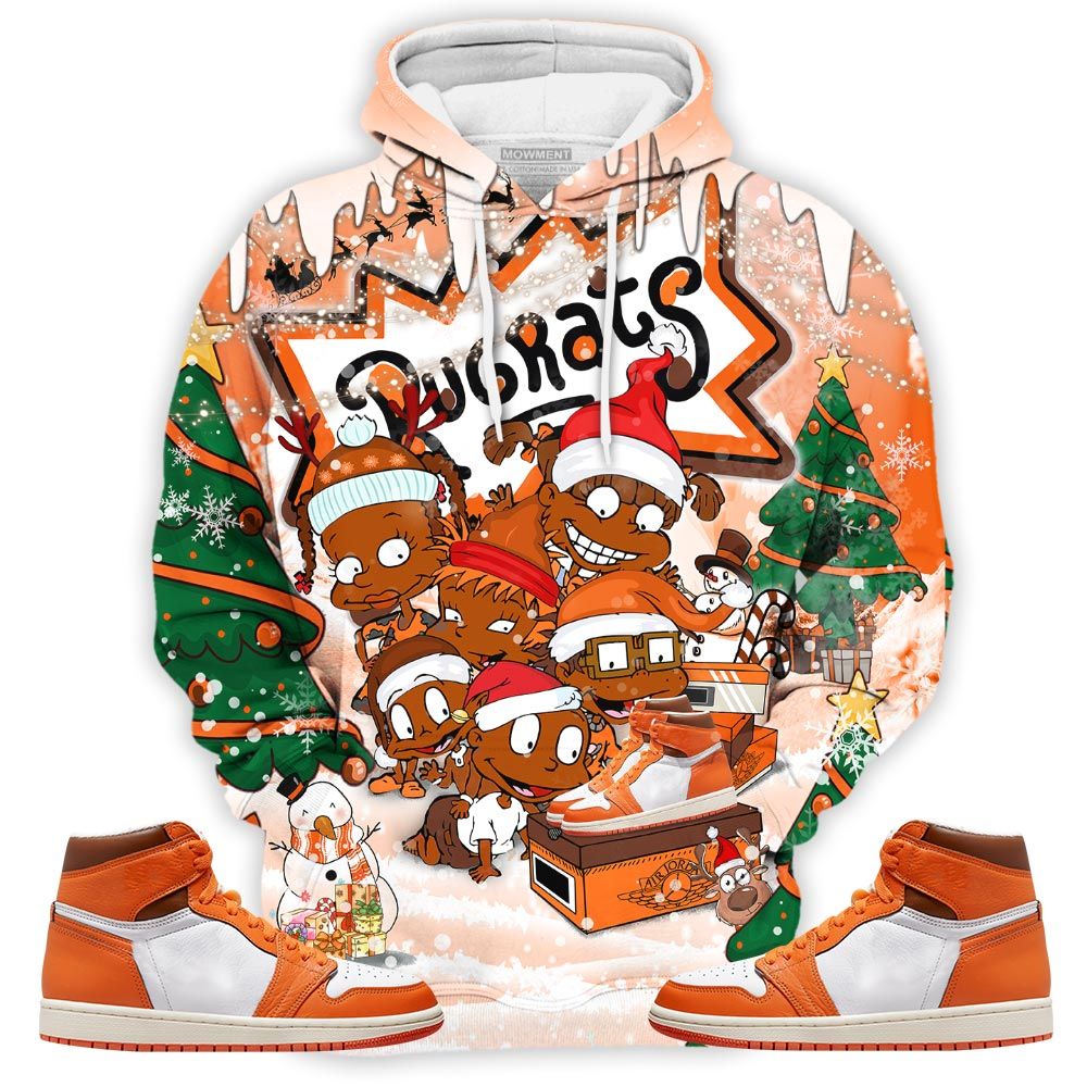 Rugrats Kids Xmas Sneaker Shirt Match High Og Starfish 1S, Jordan 1 Retro High Og Starfish Hoodie Sweatshirt Tee All Over Print MKO Shirt Rugrats Kids Xmas Sneaker Shirt Match High Og Starfish 1S, Jordan 1 Retro High Og Starfish Hoodie Sweatshirt Tee All Over Print MKO Shirt