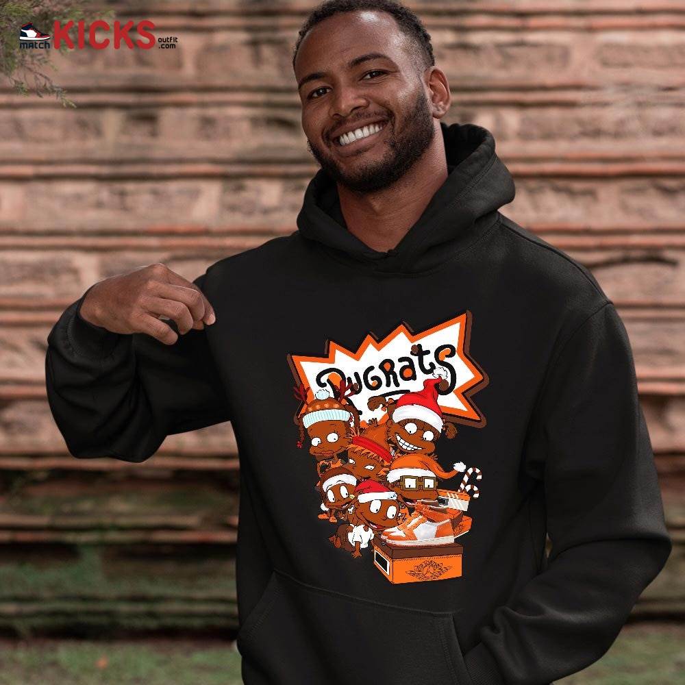 Rugrats Kids Xmas Sneaker Shirt Match High OG Starfish 1s, Jordan 1 Retro High OG Starfish MKO T-Shirt Rugrats Kids Xmas Sneaker Shirt Match High OG Starfish 1s, Jordan 1 Retro High OG Starfish MKO T-Shirt