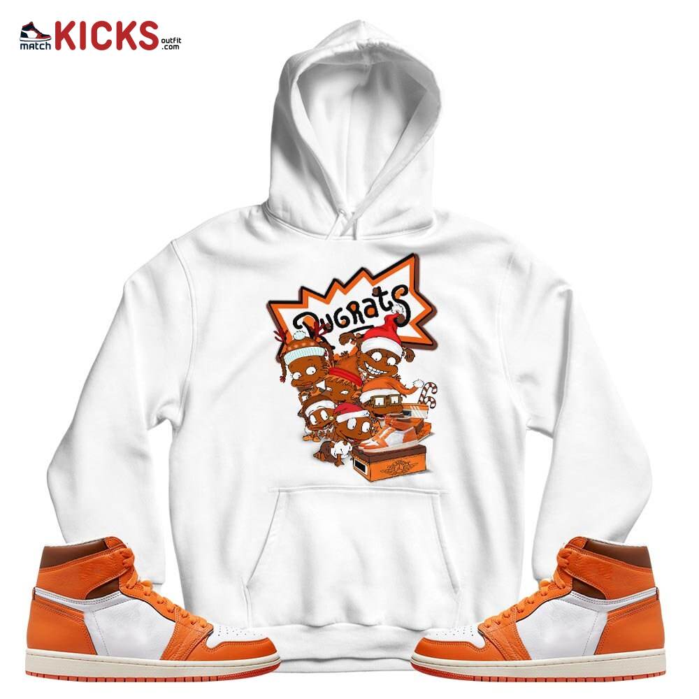 Rugrats Kids Xmas Sneaker Shirt Match High OG Starfish 1s, Jordan 1 Retro High OG Starfish MKO T-Shirt Rugrats Kids Xmas Sneaker Shirt Match High OG Starfish 1s, Jordan 1 Retro High OG Starfish MKO T-Shirt