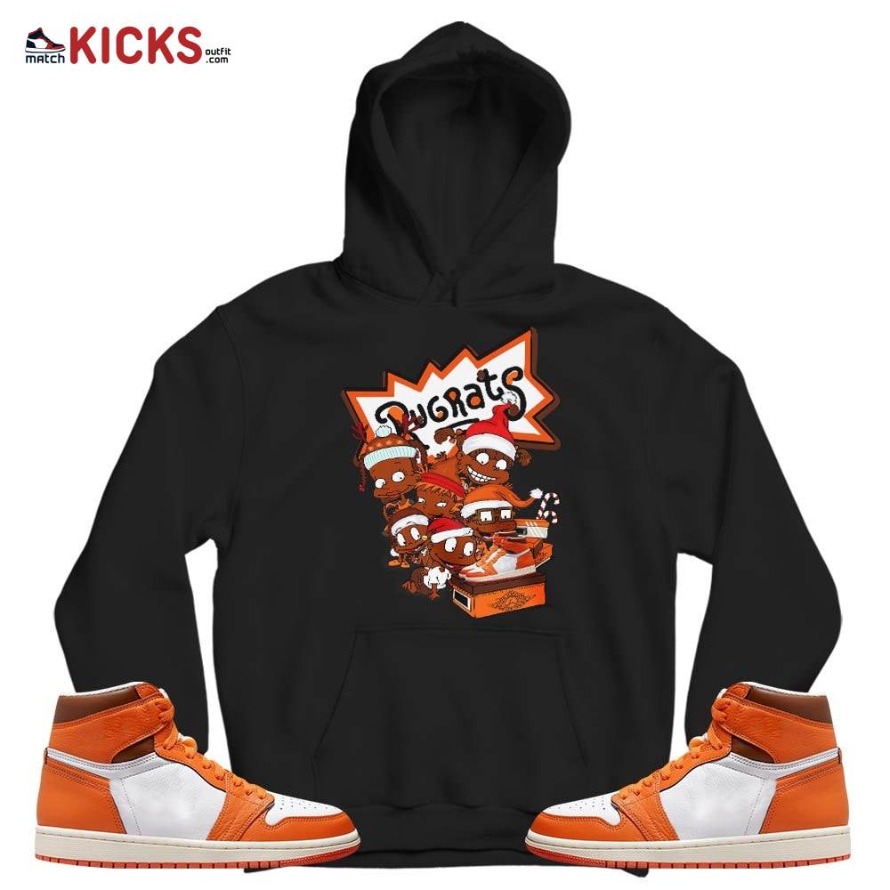 Rugrats Kids Xmas Sneaker Shirt Match High OG Starfish 1s, Jordan 1 Retro High OG Starfish MKO T-Shirt Rugrats Kids Xmas Sneaker Shirt Match High OG Starfish 1s, Jordan 1 Retro High OG Starfish MKO T-Shirt