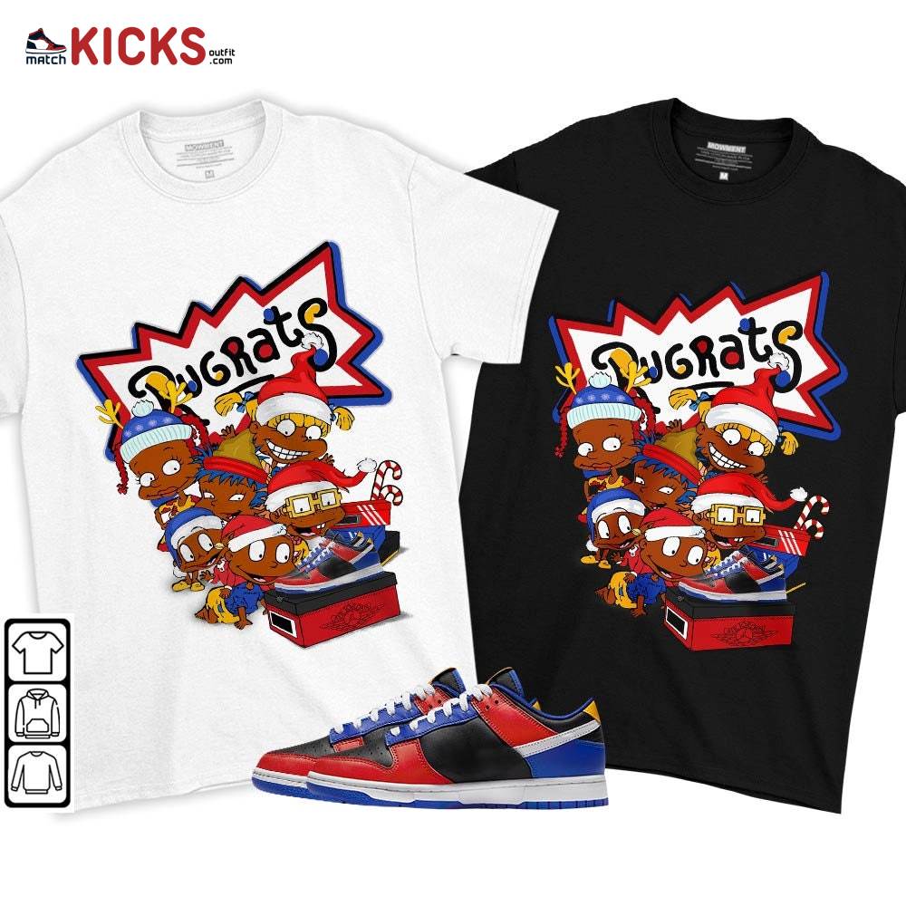 Rugrats Kids Xmas Sneaker Shirt Match Low TSU Tiger, Dunk Low TSU Tiger MKO T-Shirt Rugrats Kids Xmas Sneaker Shirt Match Low TSU Tiger, Dunk Low TSU Tiger MKO T-Shirt
