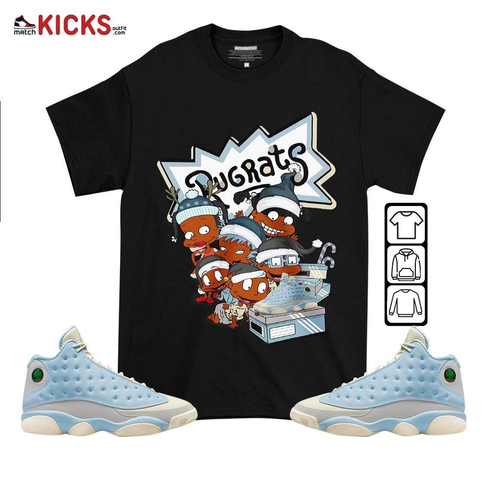 Rugrats Kids Xmas Sneaker Shirt Match SoleFly 13s, Jordan 13 Retro SoleFly MKO T-Shirt