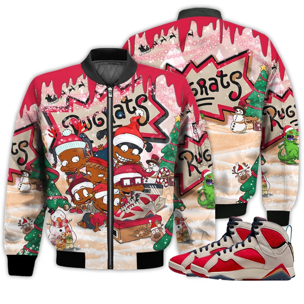 Rugrats Kids Xmas Sneaker Shirt Match Trophy Room 7S, Jordan 7 Trophy Room Hoodie Sweatshirt Tee All Over Print MKO Shirt Rugrats Kids Xmas Sneaker Shirt Match Trophy Room 7S, Jordan 7 Trophy Room Hoodie Sweatshirt Tee All Over Print MKO Shirt