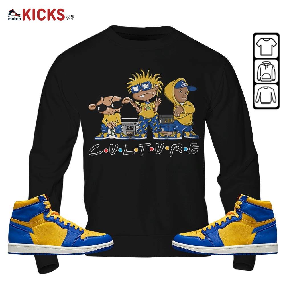 Rugrats KND BeBe Kids Sneaker Shirt Match 2023 Laney 1s, Jordan 1 Retro High Laney MKO Hoodie Rugrats KND BeBe Kids Sneaker Shirt Match 2023 Laney 1s, Jordan 1 Retro High Laney MKO Hoodie