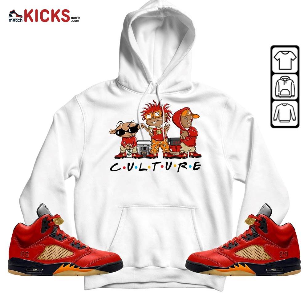 Rugrats KND BeBe Kids Sneaker Shirt Match 5 Dunk On Mars, Jordan 5 Mars For Her MKO Hoodie Rugrats KND BeBe Kids Sneaker Shirt Match 5 Dunk On Mars, Jordan 5 Mars For Her MKO Hoodie