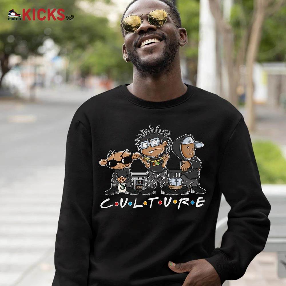Rugrats KND BeBe Kids Sneaker Shirt Match Black Chrome 6s, Jordan 6 Black Chrome MKO Sweatshirt Rugrats KND BeBe Kids Sneaker Shirt Match Black Chrome 6s, Jordan 6 Black Chrome MKO Sweatshirt
