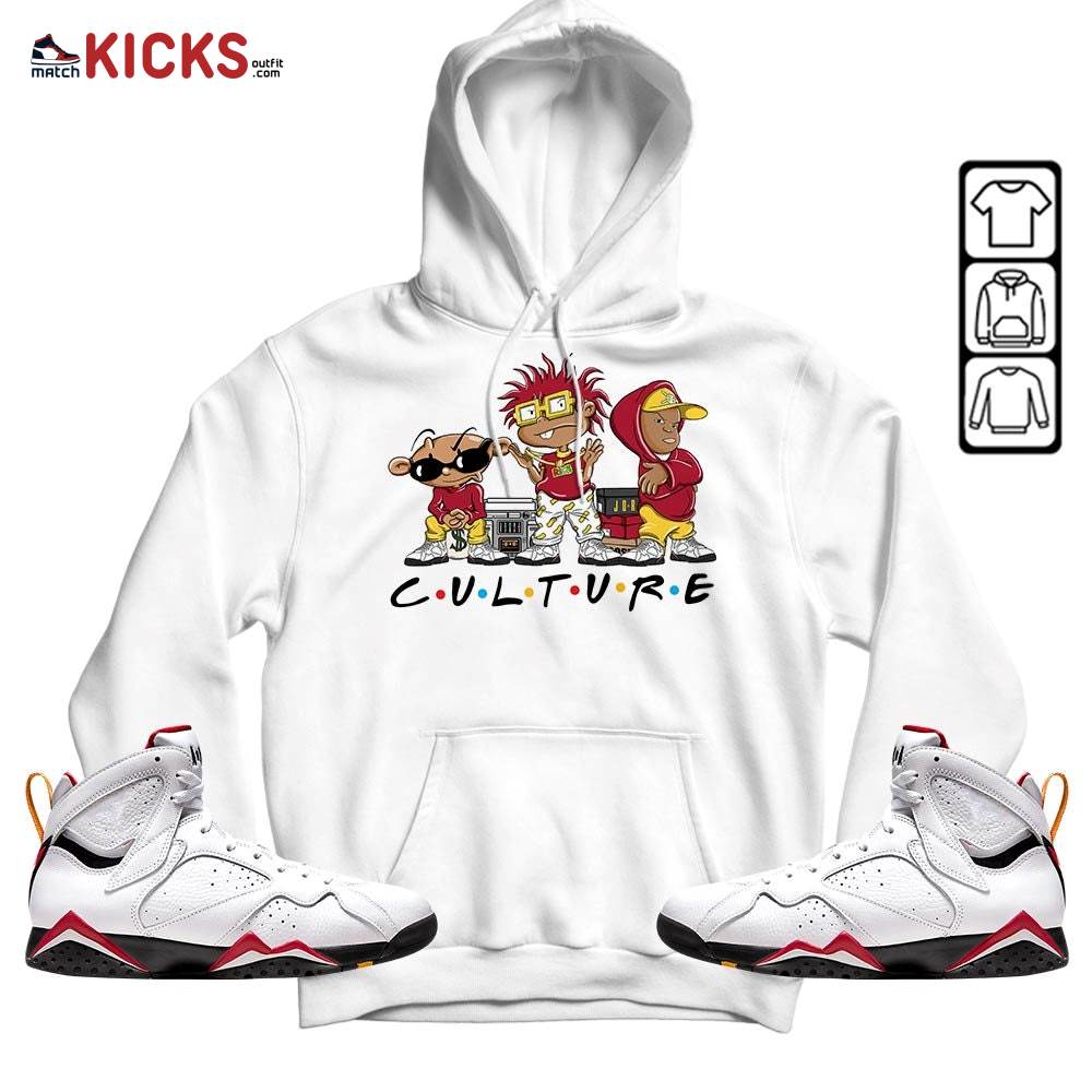 Rugrats KND BeBe Kids Sneaker Shirt Match Cardinal 7s, Jordan 7 Retro Cardinal MKO Hoodie Rugrats KND BeBe Kids Sneaker Shirt Match Cardinal 7s, Jordan 7 Retro Cardinal MKO Hoodie