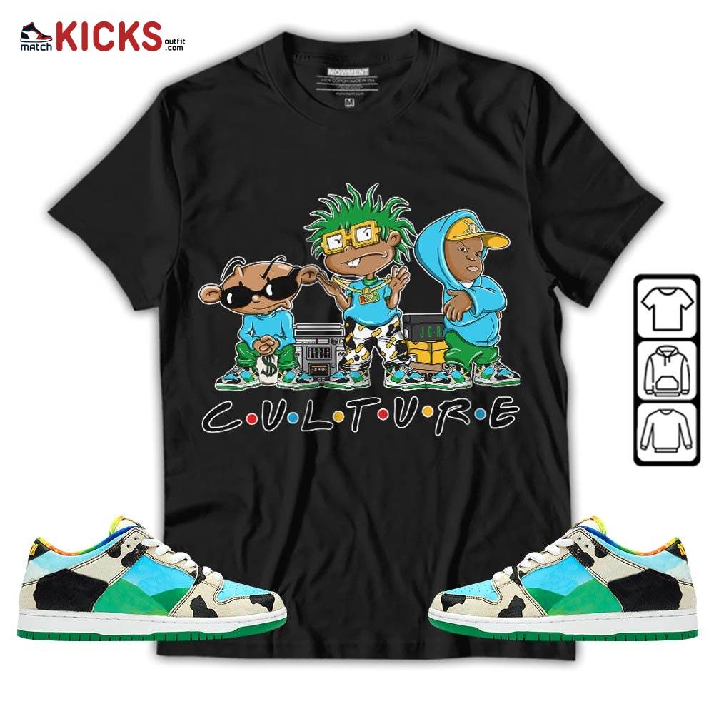 Rugrats KND BeBe Kids Sneaker Shirt Match Chunky Dunky, SB Dunk Chunky Dunky MKO T-Shirt Rugrats KND BeBe Kids Sneaker Shirt Match Chunky Dunky, SB Dunk Chunky Dunky MKO T-Shirt