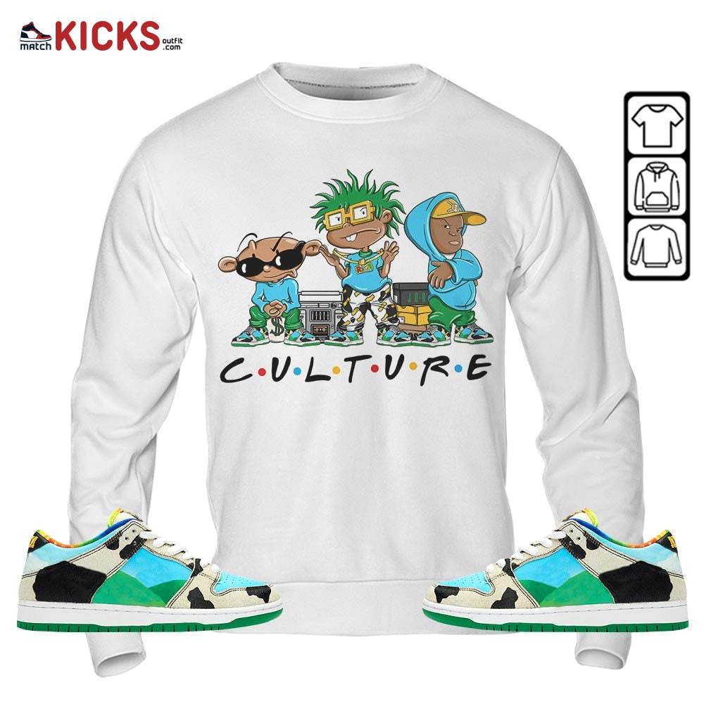 Rugrats KND BeBe Kids Sneaker Shirt Match Chunky Dunky, SB Dunk Chunky Dunky MKO T-Shirt Rugrats KND BeBe Kids Sneaker Shirt Match Chunky Dunky, SB Dunk Chunky Dunky MKO T-Shirt