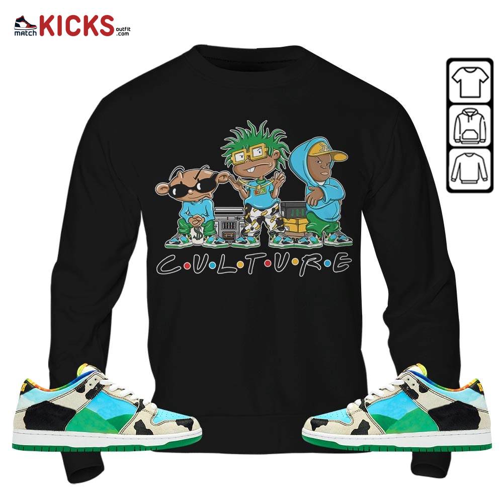Rugrats KND BeBe Kids Sneaker Shirt Match Chunky Dunky, SB Dunk Chunky Dunky MKO T-Shirt Rugrats KND BeBe Kids Sneaker Shirt Match Chunky Dunky, SB Dunk Chunky Dunky MKO T-Shirt