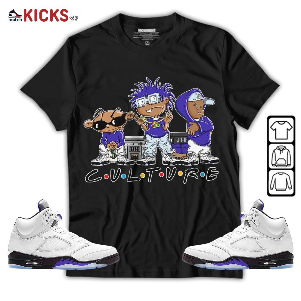 Rugrats KND BeBe Kids Sneaker Shirt Match Concord 5s, Jordan 5 Retro Concord MKO T-Shirt