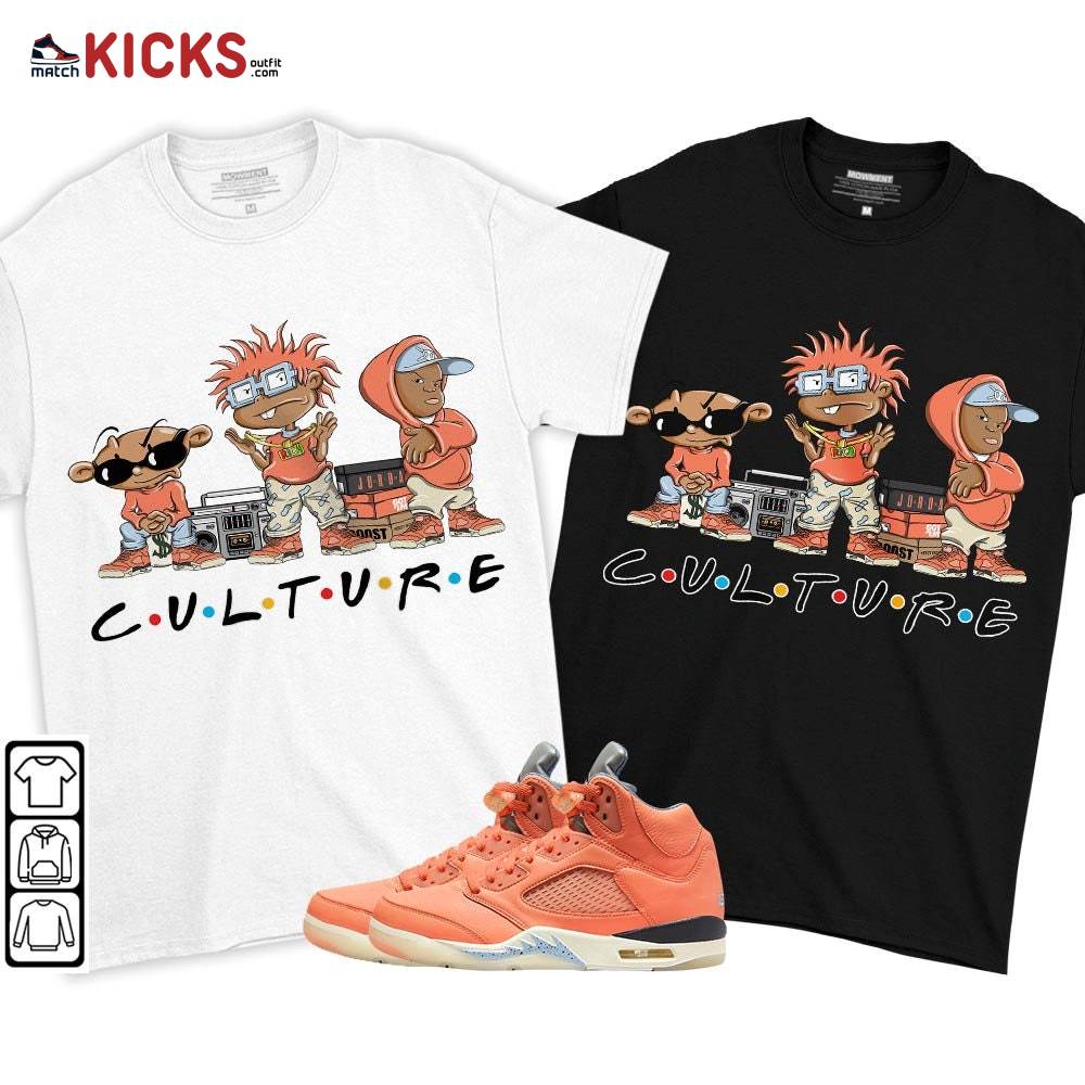 Rugrats KND BeBe Kids Sneaker Shirt Match Crimson Bliss 5s, Jordan 5 DJ Khaled Crimson Bliss MKO T-Shirt Rugrats KND BeBe Kids Sneaker Shirt Match Crimson Bliss 5s, Jordan 5 DJ Khaled Crimson Bliss MKO T-Shirt
