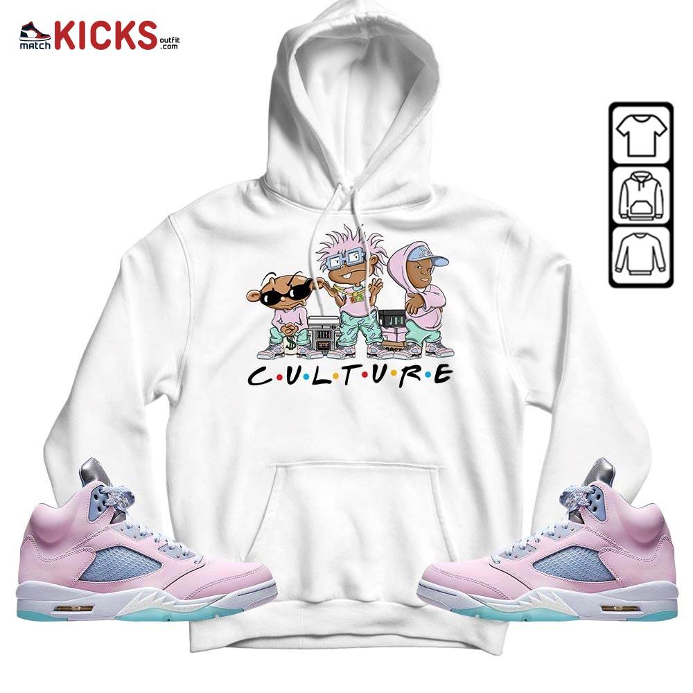 Rugrats KND BeBe Kids Sneaker Shirt Match Easter 5s, Jordan 5 Retro Easter MKO Hoodie Rugrats KND BeBe Kids Sneaker Shirt Match Easter 5s, Jordan 5 Retro Easter MKO Hoodie