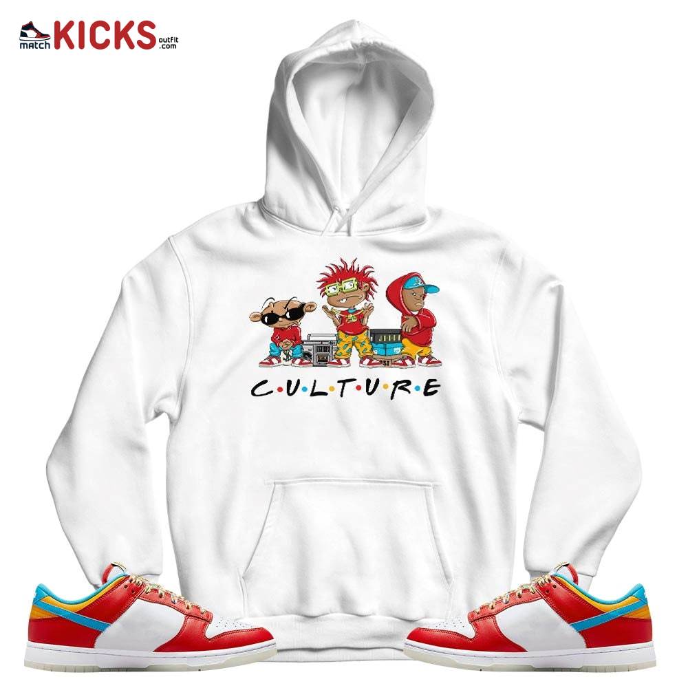 Rugrats KND BeBe Kids Sneaker Shirt Match Fruity Pebbles Shoes, Dunk Low Fruity Pebbles MKO T-Shirt Rugrats KND BeBe Kids Sneaker Shirt Match Fruity Pebbles Shoes, Dunk Low Fruity Pebbles MKO T-Shirt