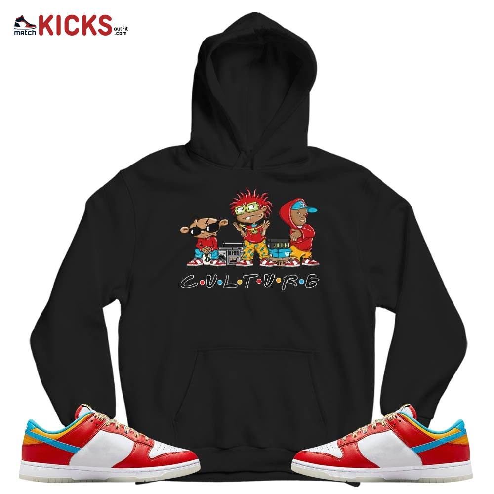 Rugrats KND BeBe Kids Sneaker Shirt Match Fruity Pebbles Shoes, Dunk Low Fruity Pebbles MKO T-Shirt Rugrats KND BeBe Kids Sneaker Shirt Match Fruity Pebbles Shoes, Dunk Low Fruity Pebbles MKO T-Shirt