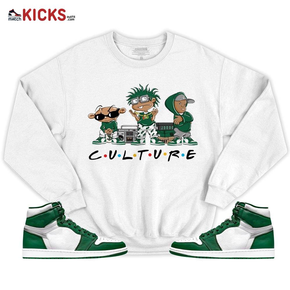 Rugrats KND BeBe Kids Sneaker Shirt Match High Gorge Green 1s, Jordan 1 Retro High Gorge Green MKO T-Shirt Rugrats KND BeBe Kids Sneaker Shirt Match High Gorge Green 1s, Jordan 1 Retro High Gorge Green MKO T-Shirt