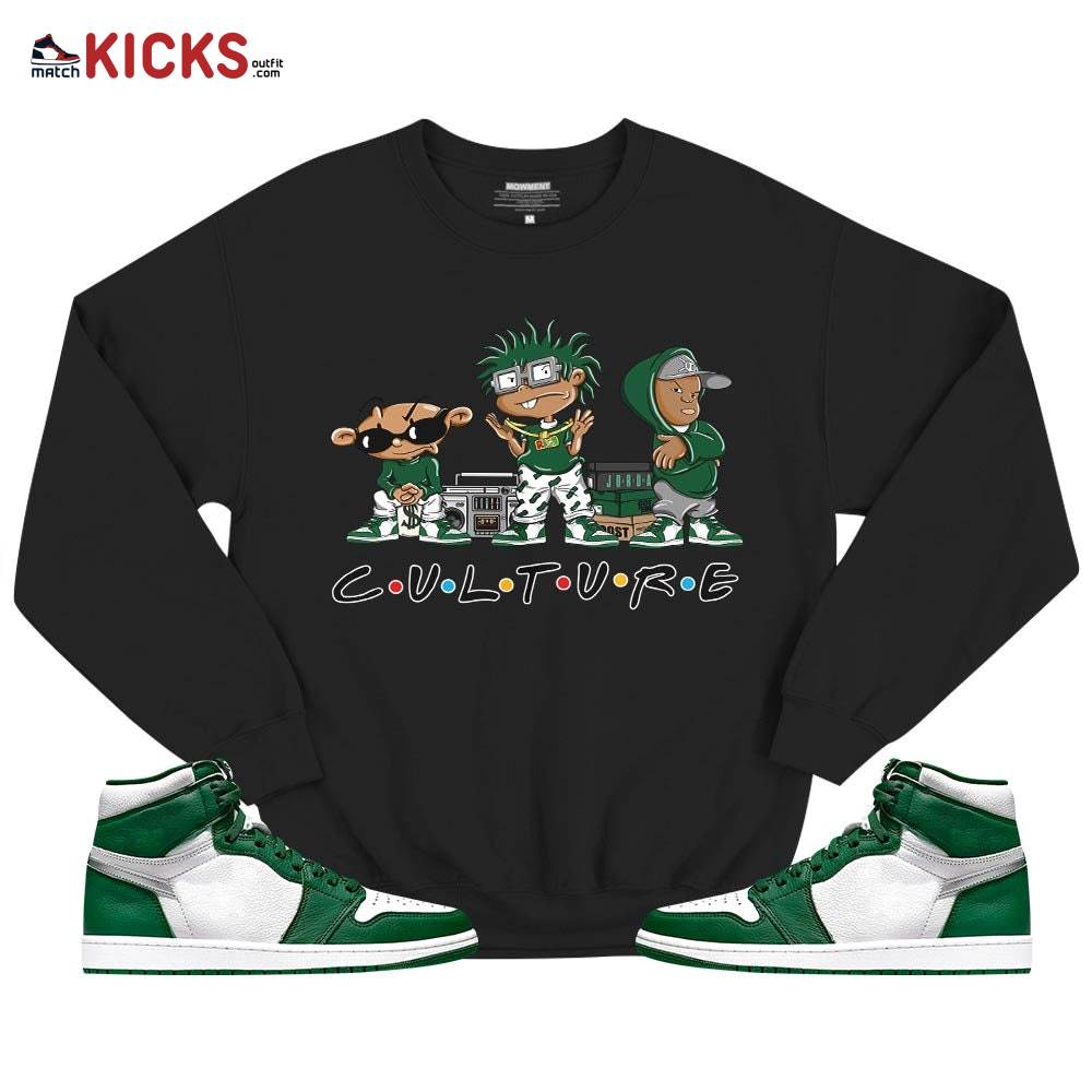 Rugrats KND BeBe Kids Sneaker Shirt Match High Gorge Green 1s, Jordan 1 Retro High Gorge Green MKO T-Shirt Rugrats KND BeBe Kids Sneaker Shirt Match High Gorge Green 1s, Jordan 1 Retro High Gorge Green MKO T-Shirt