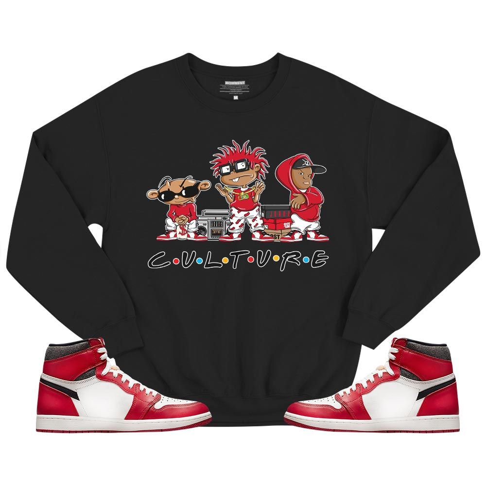 Rugrats KND BeBe Kids Sneaker Shirt Match High OG Chicago 1s, Jordan 1 Lost Found Chicago MKO T-Shirt Rugrats KND BeBe Kids Sneaker Shirt Match High OG Chicago 1s, Jordan 1 Lost Found Chicago MKO T-Shirt