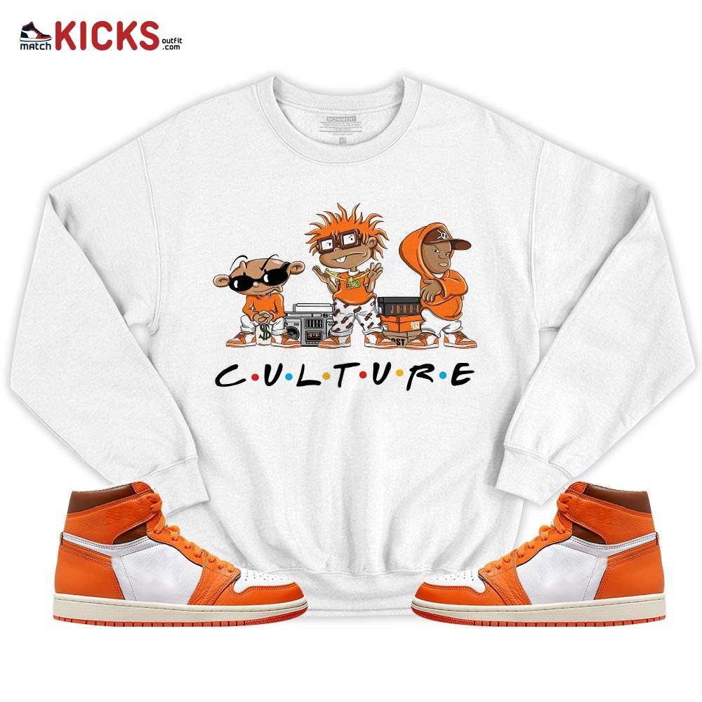 Rugrats KND BeBe Kids Sneaker Shirt Match High OG Starfish 1s, Jordan 1 Retro High OG Starfish MKO T-Shirt Rugrats KND BeBe Kids Sneaker Shirt Match High OG Starfish 1s, Jordan 1 Retro High OG Starfish MKO T-Shirt