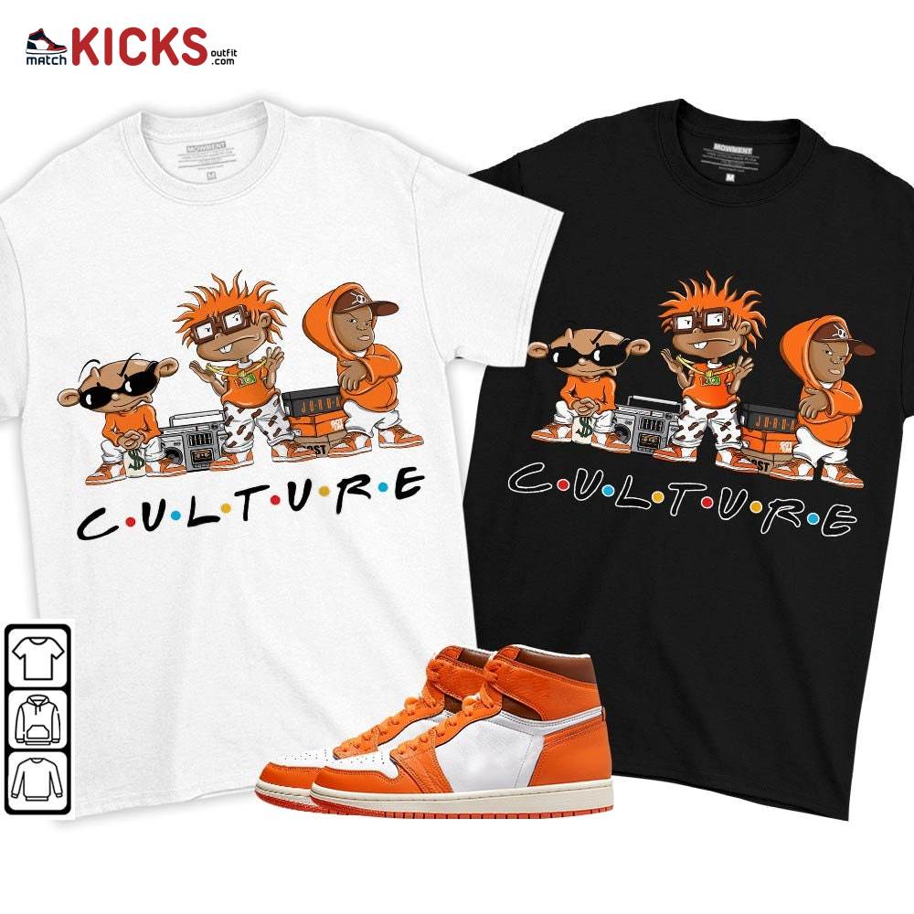 Rugrats KND BeBe Kids Sneaker Shirt Match High OG Starfish 1s, Jordan 1 Retro High OG Starfish MKO T-Shirt Rugrats KND BeBe Kids Sneaker Shirt Match High OG Starfish 1s, Jordan 1 Retro High OG Starfish MKO T-Shirt