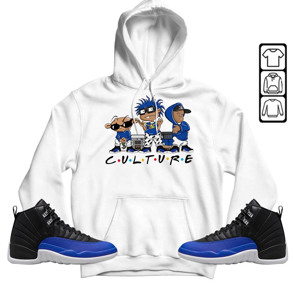 Rugrats KND BeBe Kids Sneaker Shirt Match Hyper Royal 12s, Jordan 12 Hyper Royal MKO Hoodie Rugrats KND BeBe Kids Sneaker Shirt Match Hyper Royal 12s, Jordan 12 Hyper Royal MKO Hoodie