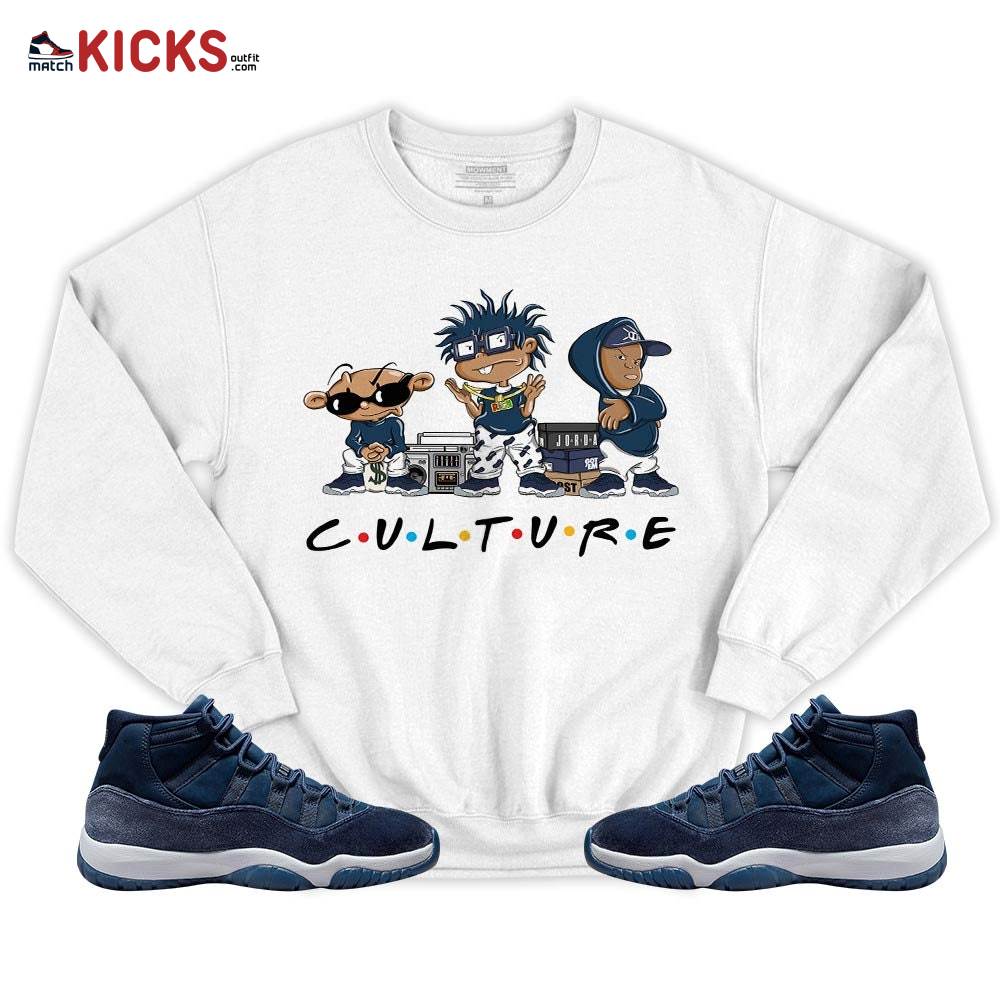 Rugrats KND BeBe Kids Sneaker Shirt Match Midnight Navy 11s, Jordan 11 Retro Midnight Navy MKO T-Shirt Rugrats KND BeBe Kids Sneaker Shirt Match Midnight Navy 11s, Jordan 11 Retro Midnight Navy MKO T-Shirt