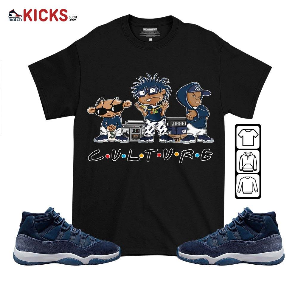 Rugrats KND BeBe Kids Sneaker Shirt Match Midnight Navy 11s, Jordan 11 Retro Midnight Navy MKO T-Shirt Rugrats KND BeBe Kids Sneaker Shirt Match Midnight Navy 11s, Jordan 11 Retro Midnight Navy MKO T-Shirt