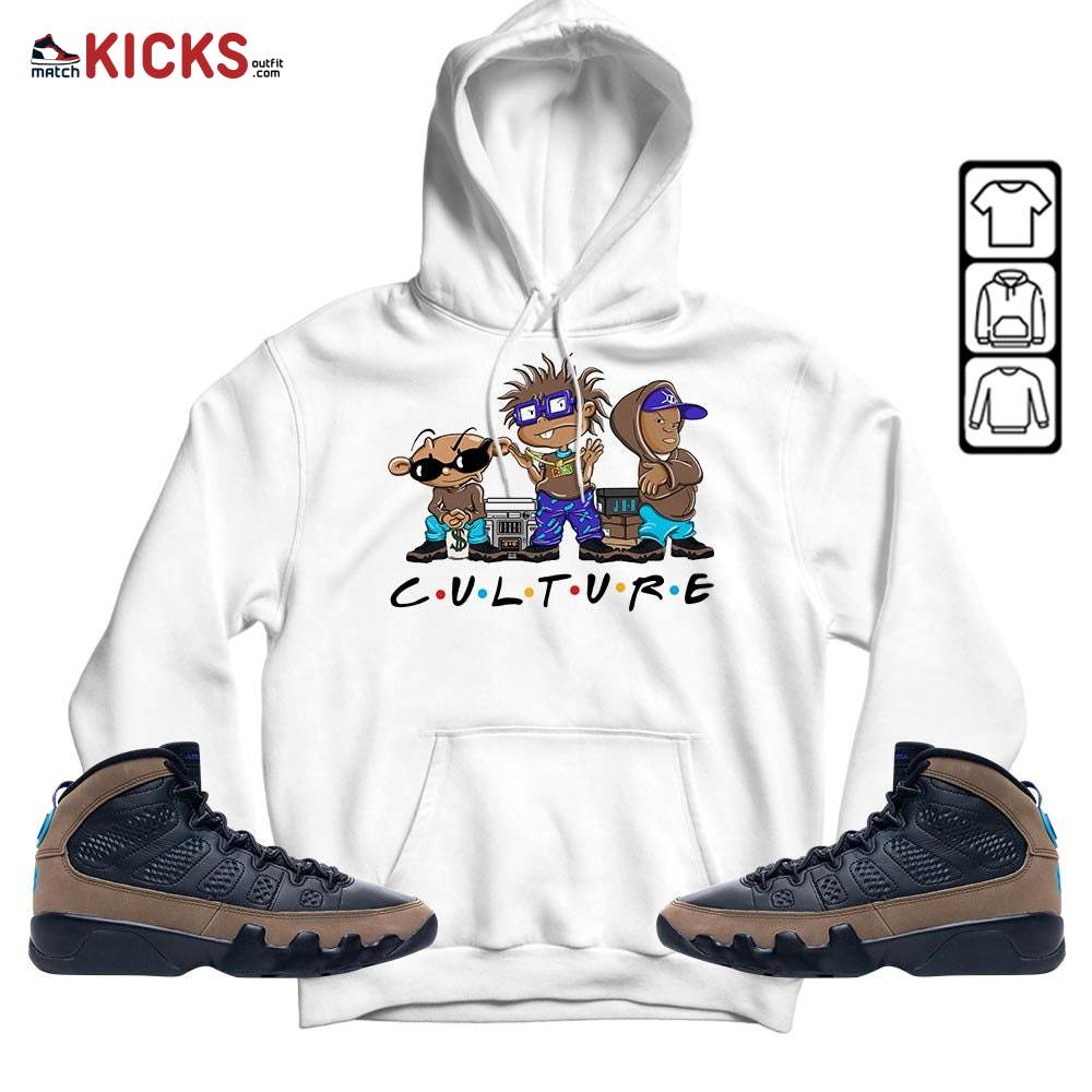 Rugrats KND BeBe Kids Sneaker Shirt Match Olive Concord 9s, Jordan 9 Olive Concord MKO T-Shirt