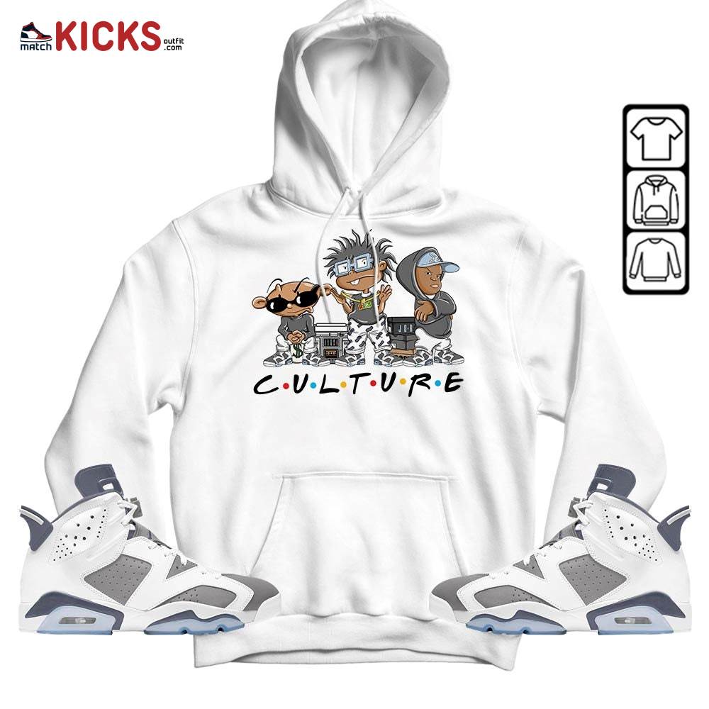 Rugrats KND BeBe Kids Sneaker Shirt Match Retro Cool Grey 6s, Jordan 6 Cool Grey MKO Hoodie Rugrats KND BeBe Kids Sneaker Shirt Match Retro Cool Grey 6s, Jordan 6 Cool Grey MKO Hoodie