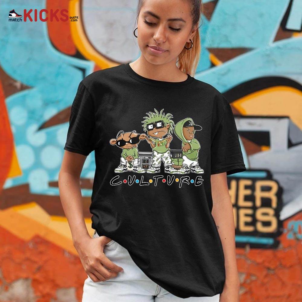 Rugrats KND BeBe Kids Sneaker Shirt Match Retro Oil Green 4s, Jordan 4 Oil Green MKO T-Shirt Rugrats KND BeBe Kids Sneaker Shirt Match Retro Oil Green 4s, Jordan 4 Oil Green MKO T-Shirt