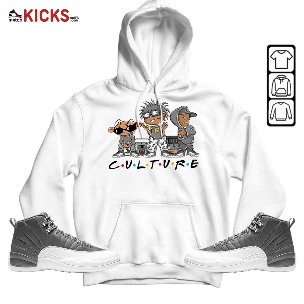 Rugrats KND BeBe Kids Sneaker Shirt Match Retro Stealth 12s, Jordan 12 Retro Stealth MKO T-Shirt