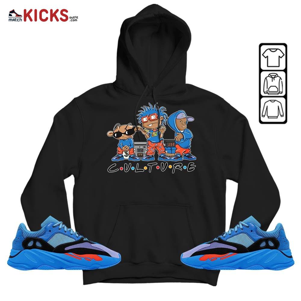 Rugrats KND BeBe Kids Sneaker Shirt Match V1 Hi-Res Blue 700s, Yeezy 700 V1 Hi-Res Blue MKO T-Shirt Rugrats KND BeBe Kids Sneaker Shirt Match V1 Hi-Res Blue 700s, Yeezy 700 V1 Hi-Res Blue MKO T-Shirt