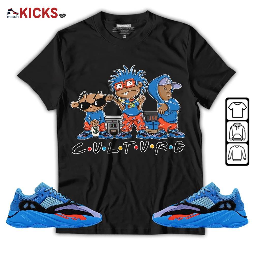 Rugrats KND BeBe Kids Sneaker Shirt Match V1 Hi-Res Blue 700s, Yeezy 700 V1 Hi-Res Blue MKO T-Shirt Rugrats KND BeBe Kids Sneaker Shirt Match V1 Hi-Res Blue 700s, Yeezy 700 V1 Hi-Res Blue MKO T-Shirt