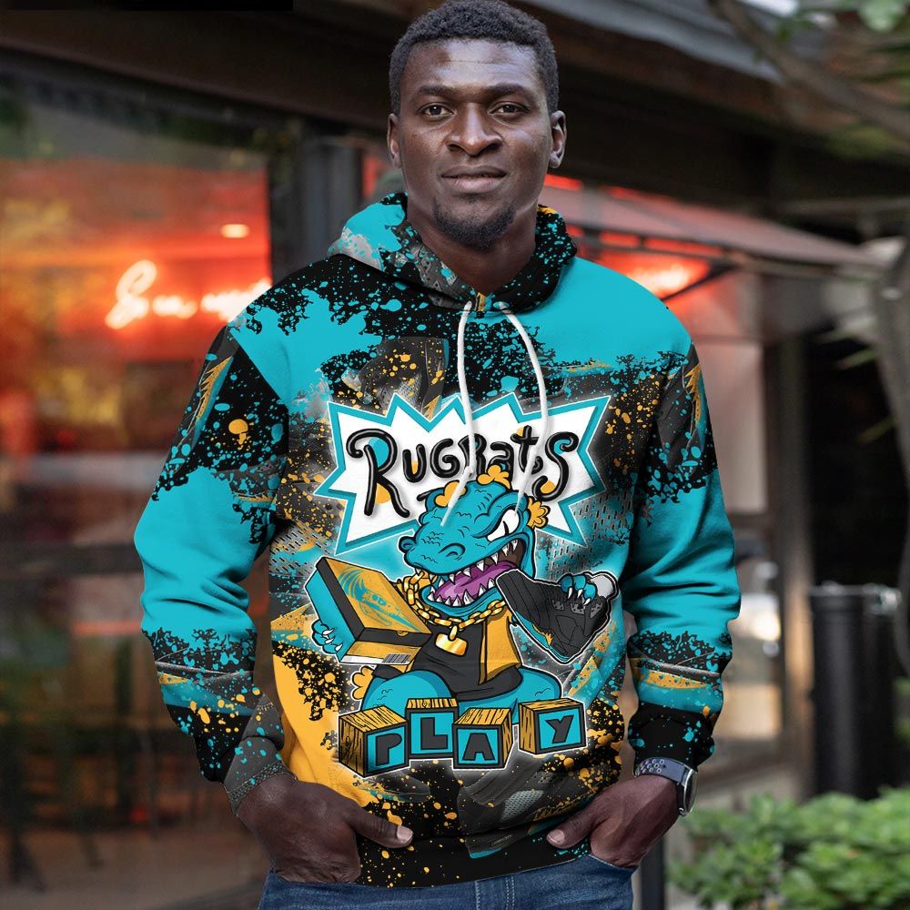 Rugrats Play Drip Sneaker Shirt Match 2023 Retro Aqua 5S, Jordan 5 Aqua Hoodie Sweatshirt Tee All Over Print MKO Shirt Rugrats Play Drip Sneaker Shirt Match 2023 Retro Aqua 5S, Jordan 5 Aqua Hoodie Sweatshirt Tee All Over Print MKO Shirt