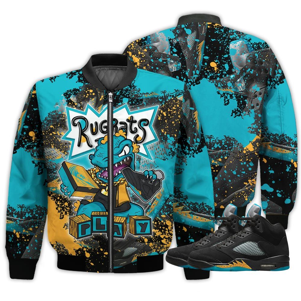 Rugrats Play Drip Sneaker Shirt Match 2023 Retro Aqua 5S, Jordan 5 Aqua Hoodie Sweatshirt Tee All Over Print MKO Shirt Rugrats Play Drip Sneaker Shirt Match 2023 Retro Aqua 5S, Jordan 5 Aqua Hoodie Sweatshirt Tee All Over Print MKO Shirt