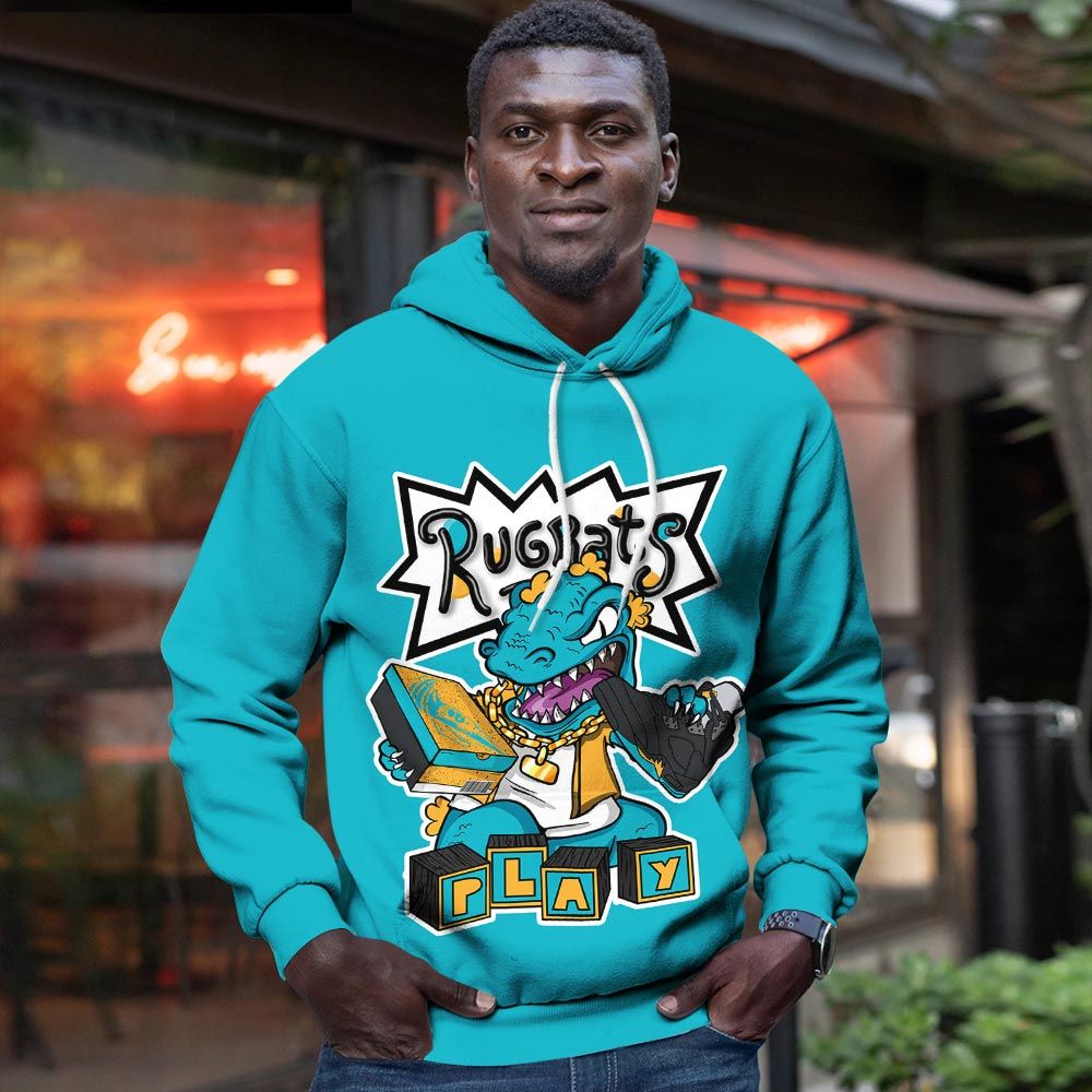 Rugrats Play Sneaker Shirt Match 2023 Retro Aqua 5S, Jordan 5 Aqua Hoodie Sweatshirt Tee All Over Print MKO Shirt Rugrats Play Sneaker Shirt Match 2023 Retro Aqua 5S, Jordan 5 Aqua Hoodie Sweatshirt Tee All Over Print MKO Shirt