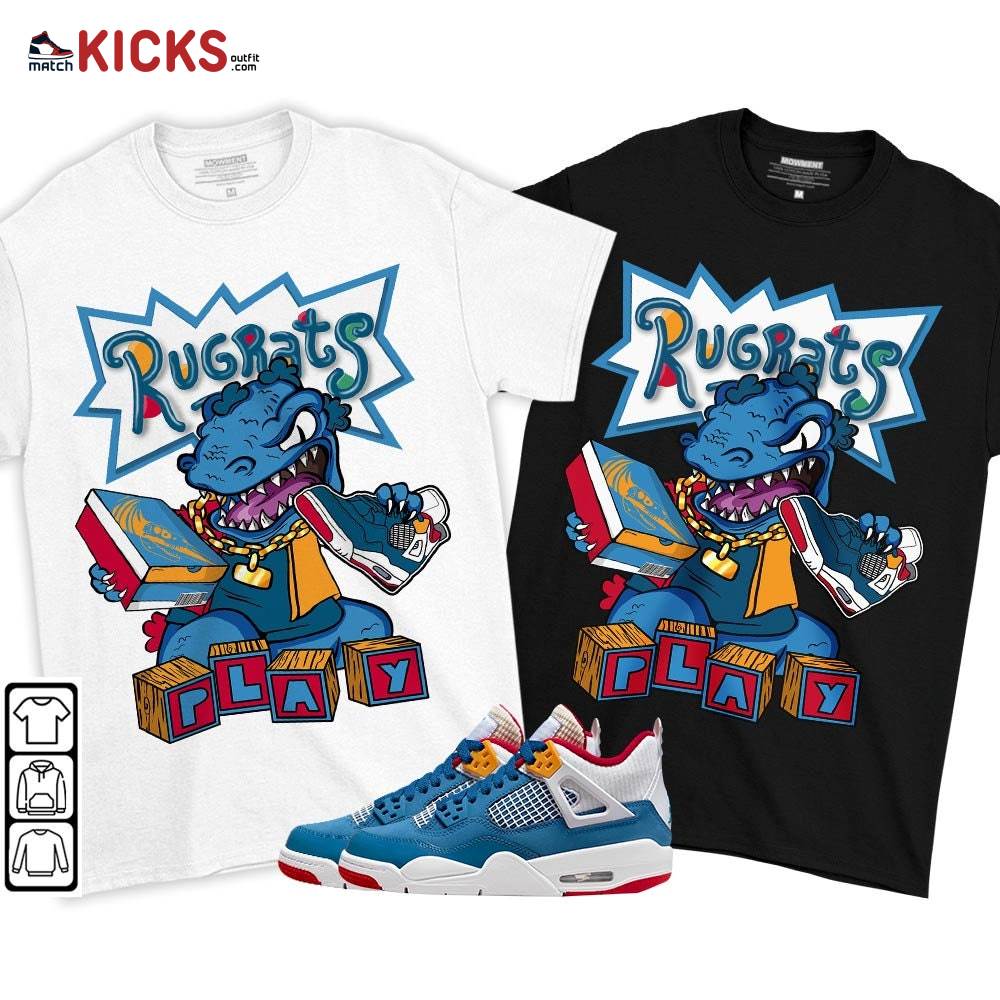 Rugrats Play Sneaker Shirt Match Messy Room 4s, Jordan 4 GS Messy Room MKO T-Shirt Rugrats Play Sneaker Shirt Match Messy Room 4s, Jordan 4 GS Messy Room MKO T-Shirt