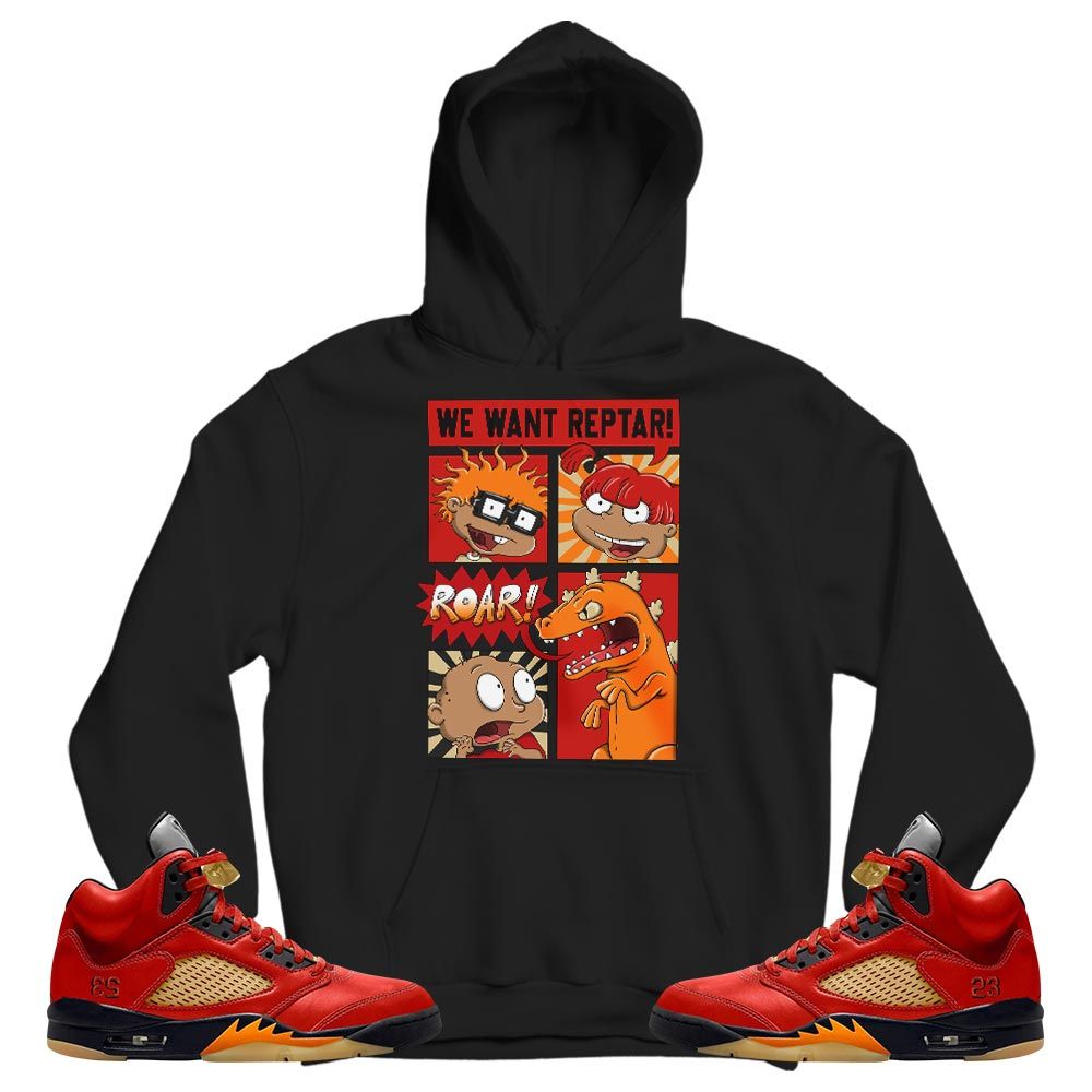 Rugrats Story Sneaker Shirt Match 5 Dunk On Mars, Jordan 5 Mars For Her MKO T-Shirt