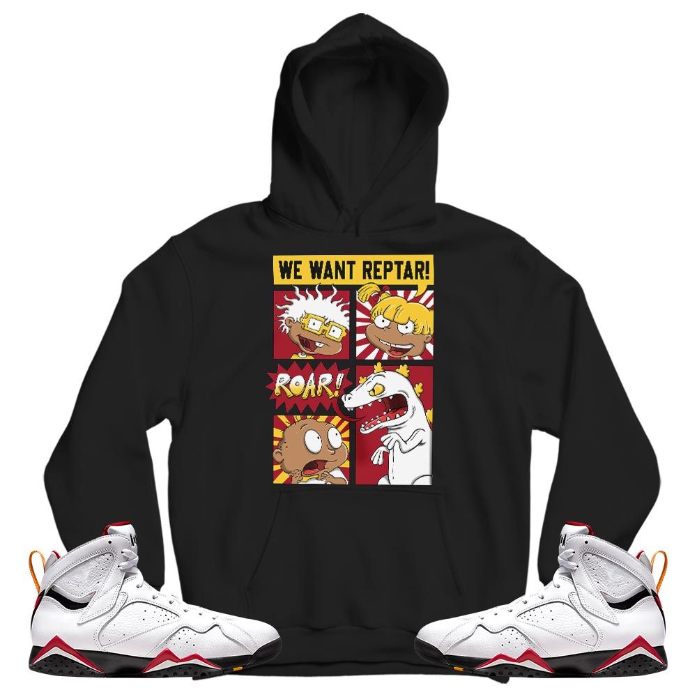 Rugrats Story Sneaker Shirt Match Cardinal 7s, Jordan 7 Retro Cardinal MKO T-Shirt