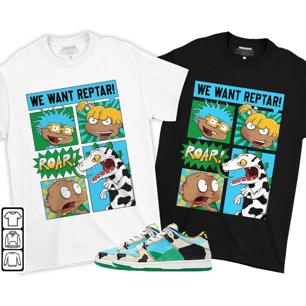 Rugrats Story Sneaker Shirt Match Chunky Dunky, SB Dunk Chunky Dunky MKO T-Shirt Rugrats Story Sneaker Shirt Match Chunky Dunky, SB Dunk Chunky Dunky MKO T-Shirt