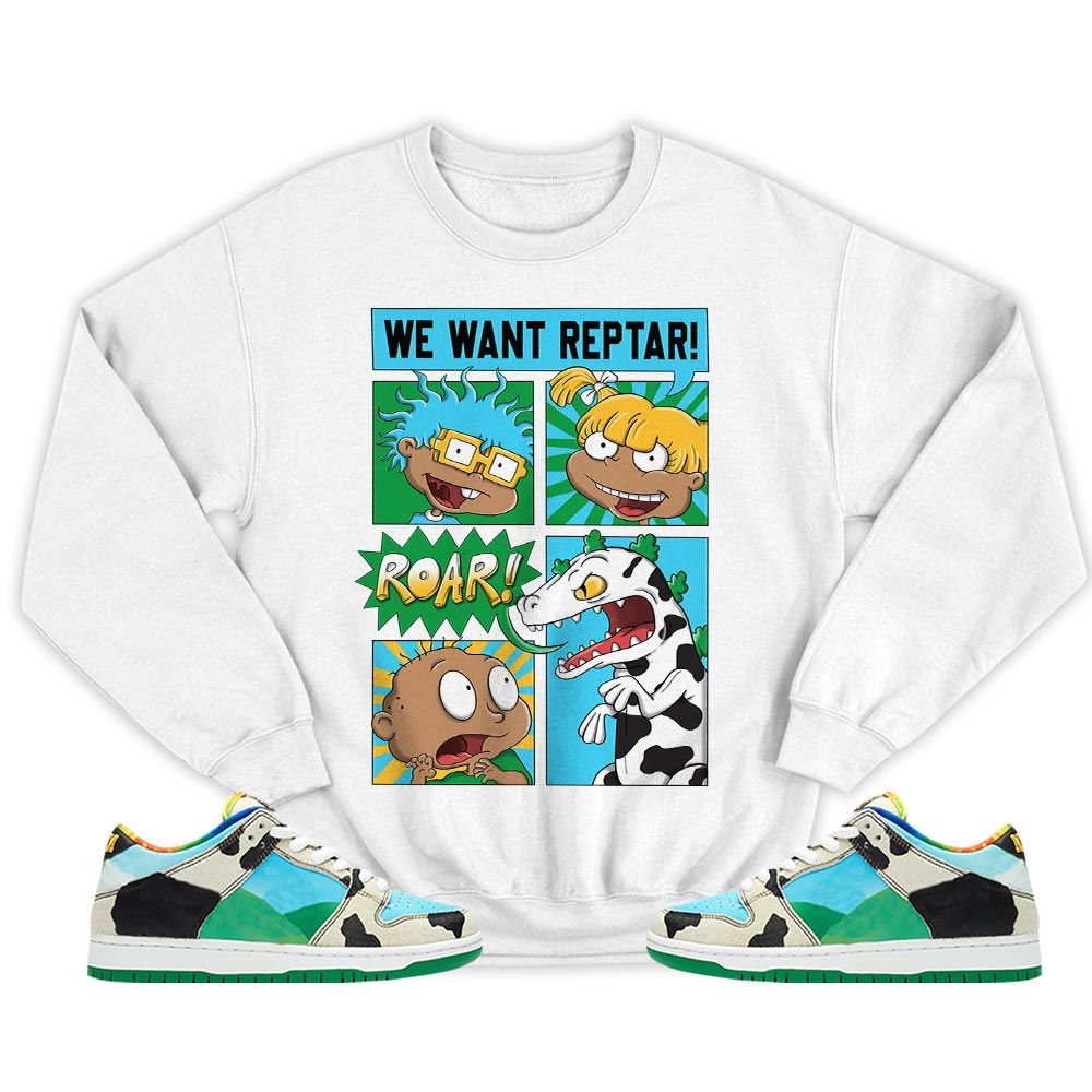 Rugrats Story Sneaker Shirt Match Chunky Dunky, SB Dunk Chunky Dunky MKO T-Shirt Rugrats Story Sneaker Shirt Match Chunky Dunky, SB Dunk Chunky Dunky MKO T-Shirt