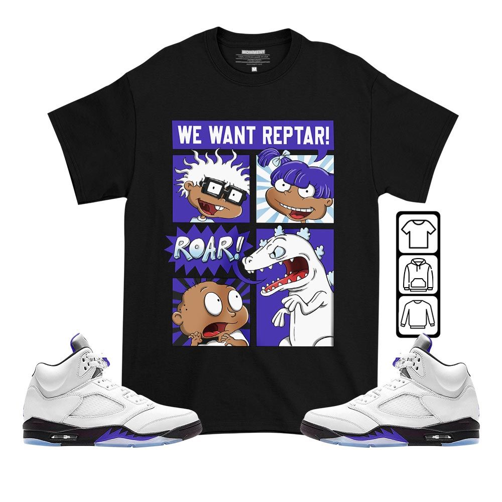 Rugrats Story Sneaker Shirt Match Concord 5s, Jordan 5 Retro Concord MKO T-Shirt Rugrats Story Sneaker Shirt Match Concord 5s, Jordan 5 Retro Concord MKO T-Shirt