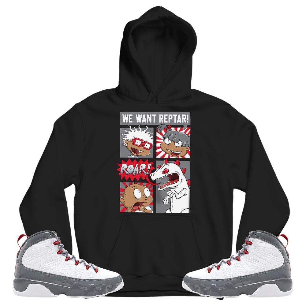 Rugrats Story Sneaker Shirt Match Fire Red 9s, Jordan 9 Retro Fire Red MKO T-Shirt