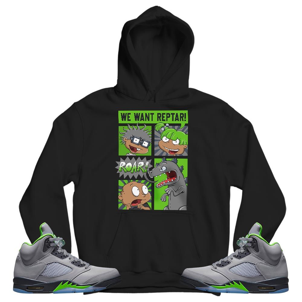 Rugrats Story Sneaker Shirt Match Green Bean 5s, Jordan 5 Retro Green Bean MKO T-Shirt