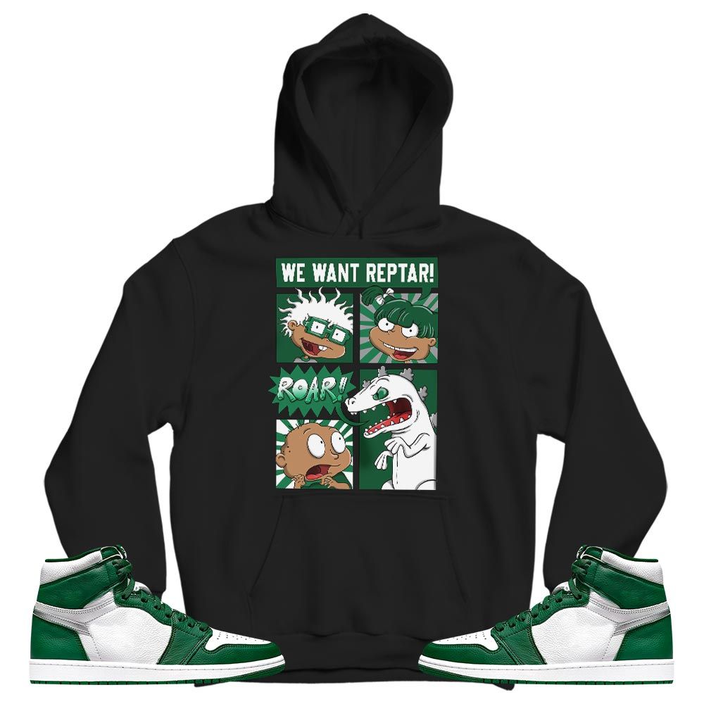 Rugrats Story Sneaker Shirt Match High Gorge Green 1s, Jordan 1 Retro High Gorge Green MKO T-Shirt