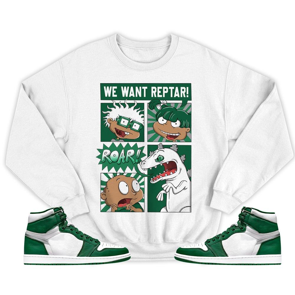 Rugrats Story Sneaker Shirt Match High Gorge Green 1s, Jordan 1 Retro High Gorge Green MKO T-Shirt Rugrats Story Sneaker Shirt Match High Gorge Green 1s, Jordan 1 Retro High Gorge Green MKO T-Shirt